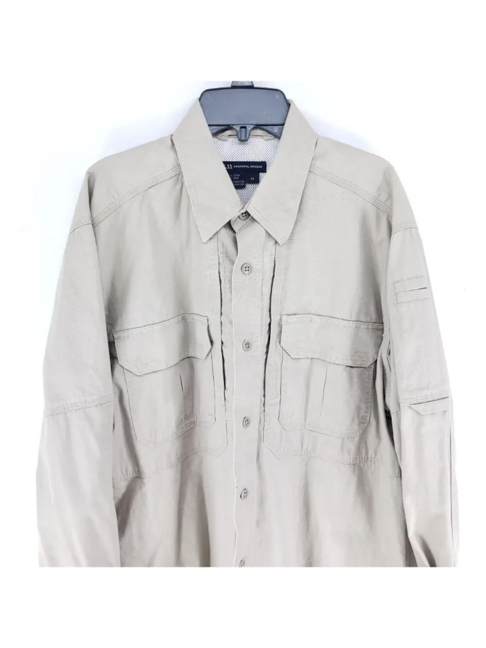 5.11 Tactical Utility Shirt Men's Size Medium Tan